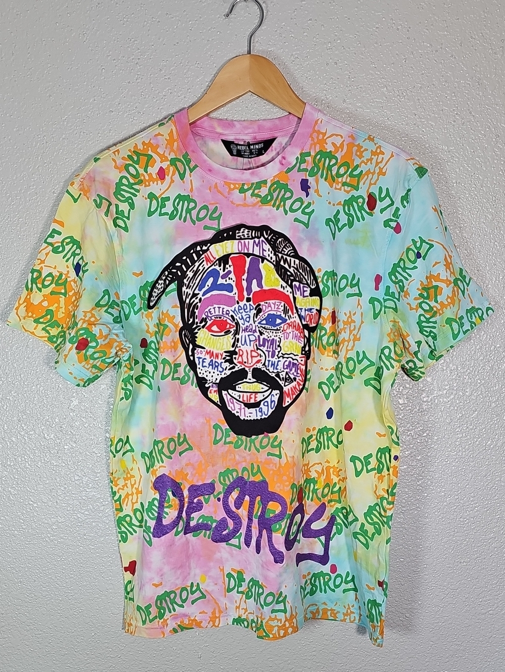 Rebel Minds New York 2Pac T-Shirt.